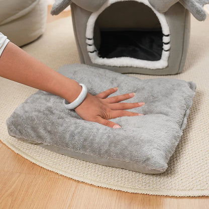 PawHaven™ – Detachable Semi-Enclosed Cat House