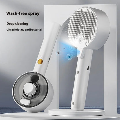 GroomEase™ – Pet Spray & Massage Comb