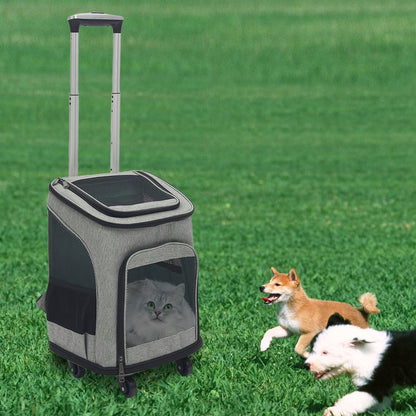 Extra Large Rolling Pet Travel Carrier