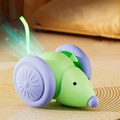 Rechargeable Electric Mouse Car Toy – Interactive Smart Cat Toy