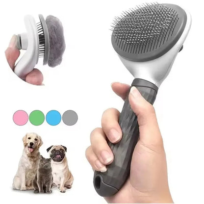 FurEase™ – Pet Hair Remover & Grooming Brush
