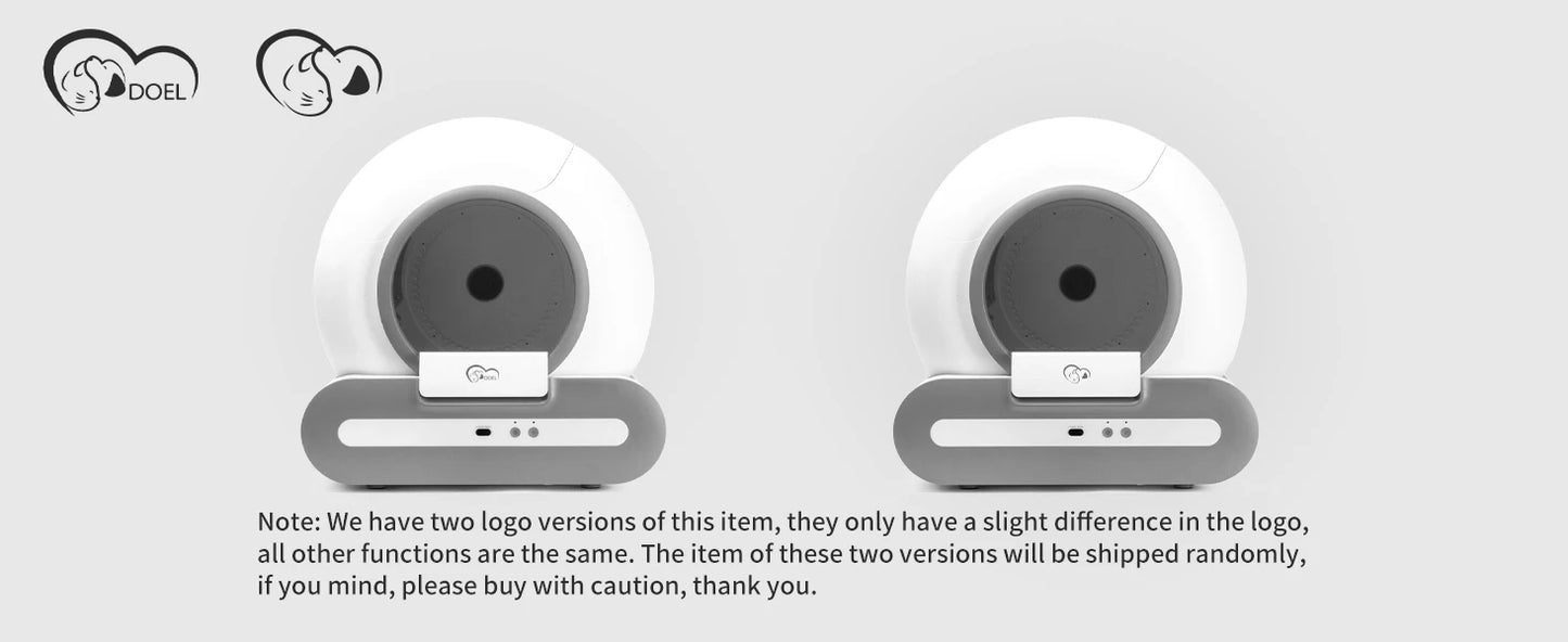 DOEL™ Automatic Self-Cleaning Cat Litter Box with App Control & Litter Mat