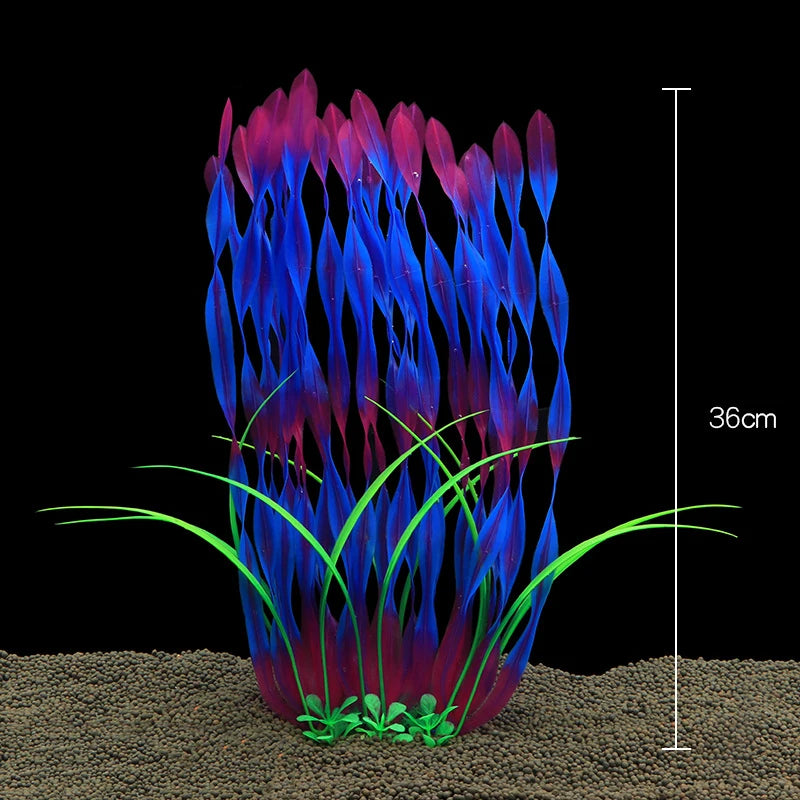 Artificial Aquarium Plants – Plastic Aquatic Decorations for Fish Tanks 🌿🐠