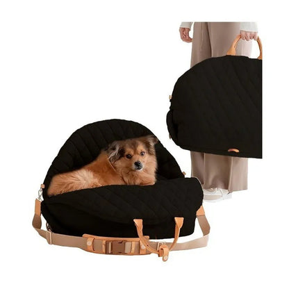 Luxury Waterproof Pet Carrier Bag for Dogs & Cats – Portable Travel Handbag and Car Seat