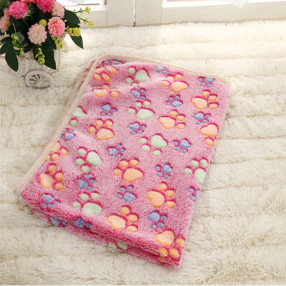 PawPrint™ – Fluffy Multicolor Pet Blanket
