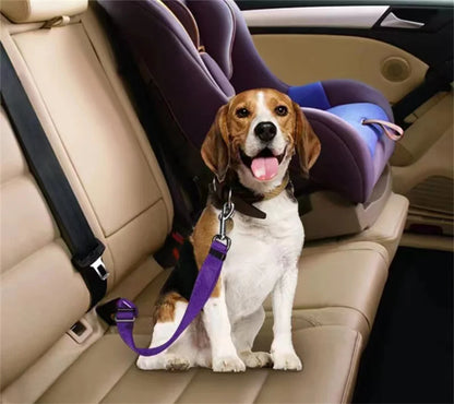 SafeRide™ – Adjustable Pet Car Seat Belt