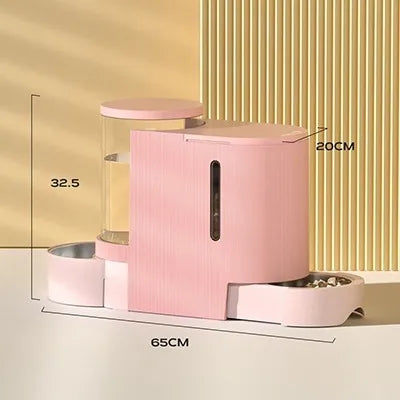Automatic Pet Feeder & Water Dispenser for Cats and Dogs