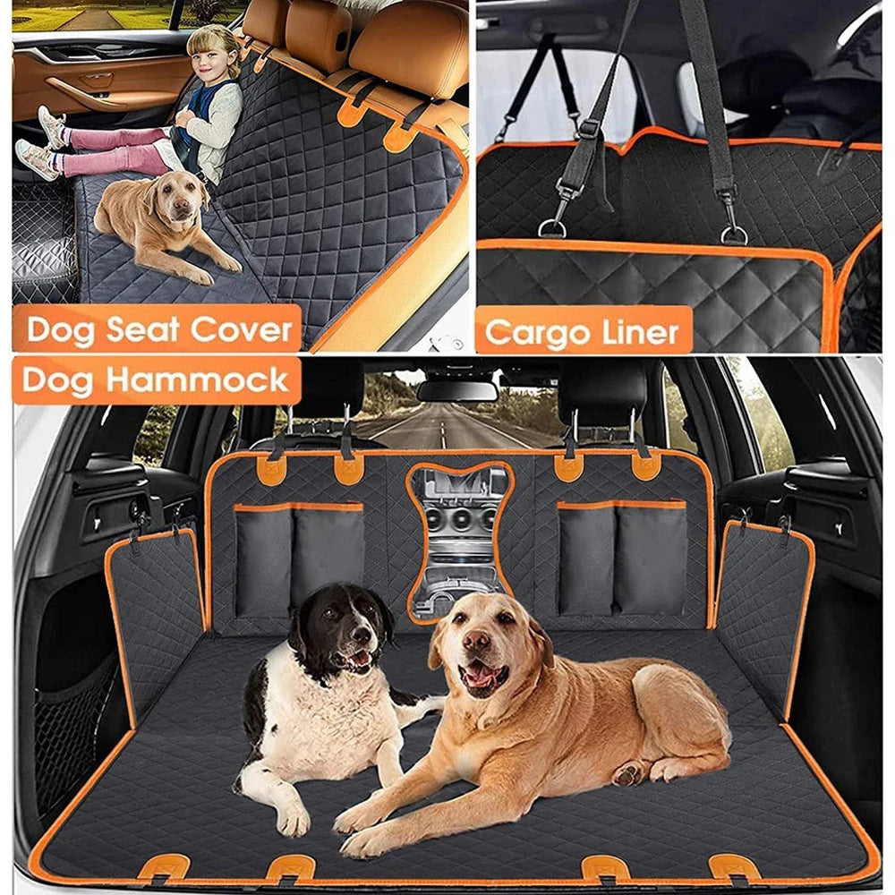AutoPaw™ – 600D Waterproof Pet Car Seat Hammock