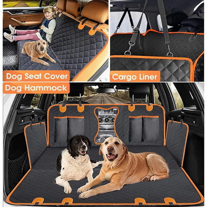 AutoPaw™ – 600D Waterproof Pet Car Seat Hammock