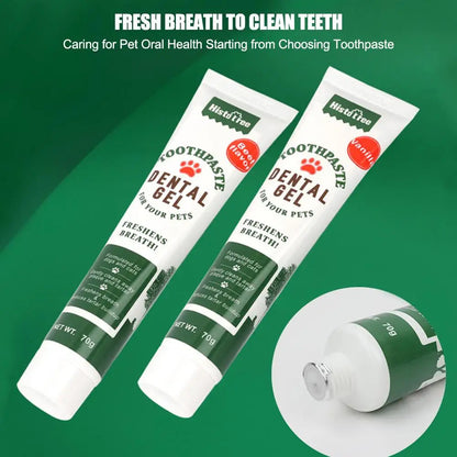 Beef-Flavored Pet Toothpaste – Fresh Breath & Oral Health for Dogs