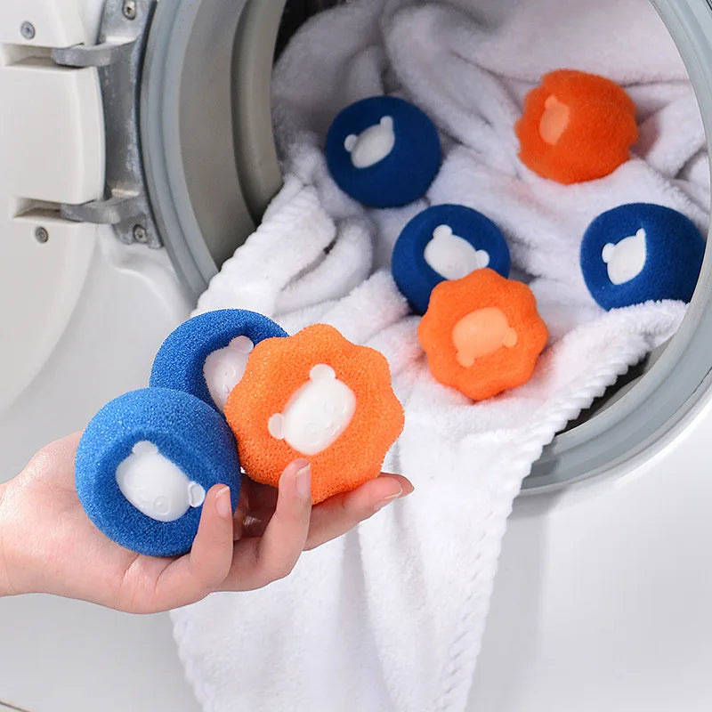 Reusable Pet Hair Remover Balls for Laundry (3–10pcs Set)