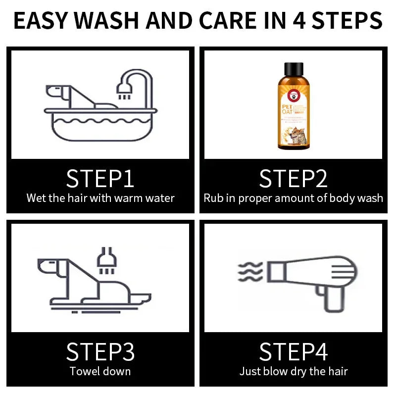 PawCare™ – 3-in-1 Pet Shampoo & Conditioner (100ml)