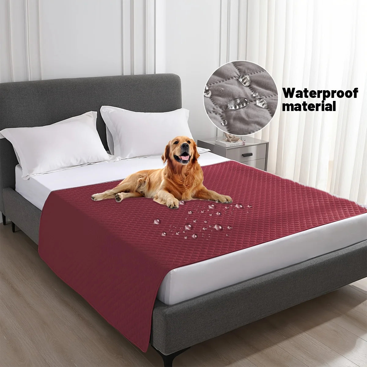 Waterproof Non-Slip Dog Bed Cover – Pet Blanket & Sofa Protector for Cats & Dogs