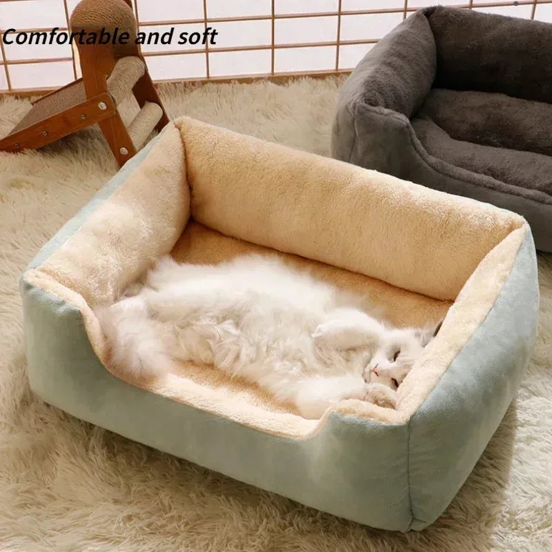 PawRest™ – Raised Cat Sleeping Cot