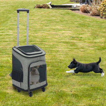 Extra Large Rolling Pet Travel Carrier