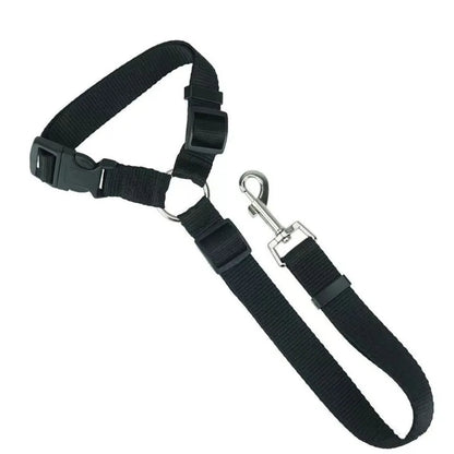 TravelPaw™ – 2-in-1 Pet Car Seat Belt & Leash