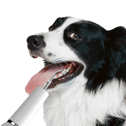 Ultrasonic Pet Tooth Cleaning Device – Electric Dental Care Tool for Dogs and Cats