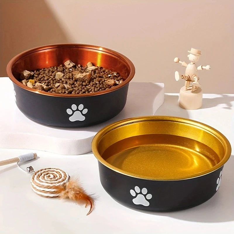 SteelBite™ – Anti-Slip Stainless Steel Feeding Bowls for Dogs