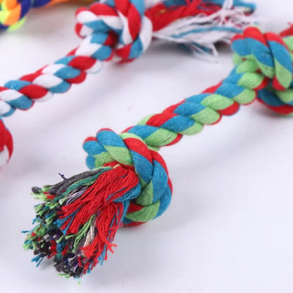 Dog Chew Toy – Durable Cotton Rope for Puppies & Small Dogs