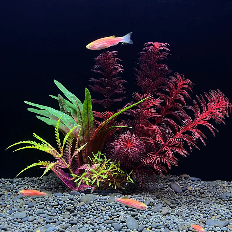 Artificial Aquarium Plants – Plastic Aquatic Decorations for Fish Tanks 🌿🐠