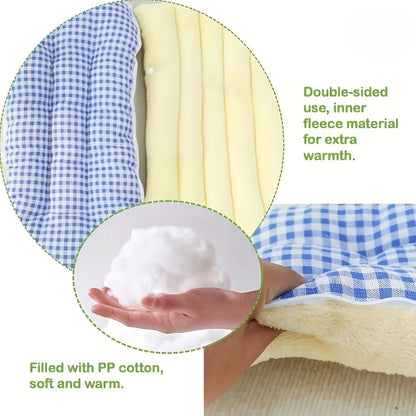 Winter Warm Cat Bed – Removable Enclosed Design for Cats & Kittens