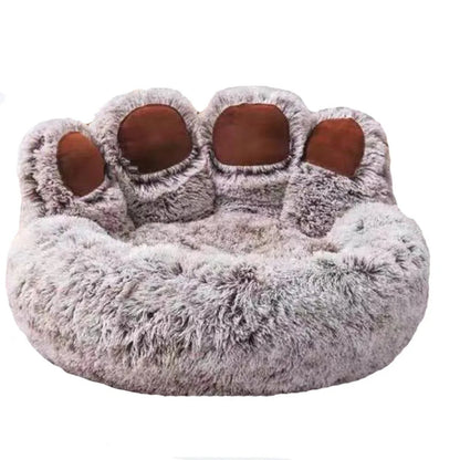 FluffNest™ – Plush Dog & Cat Bed