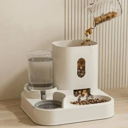 FeedFlow™ – Automatic Feeder & Water Fountain for Pets