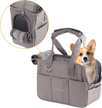Maxetodo Small Pet Carrier for Cats & Dogs – Portable Travel Bag