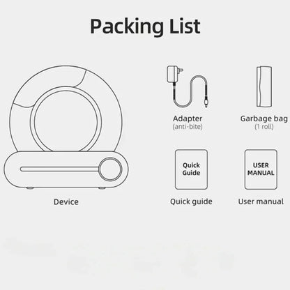 Smart Automatic Cat Litter Box with APP Control