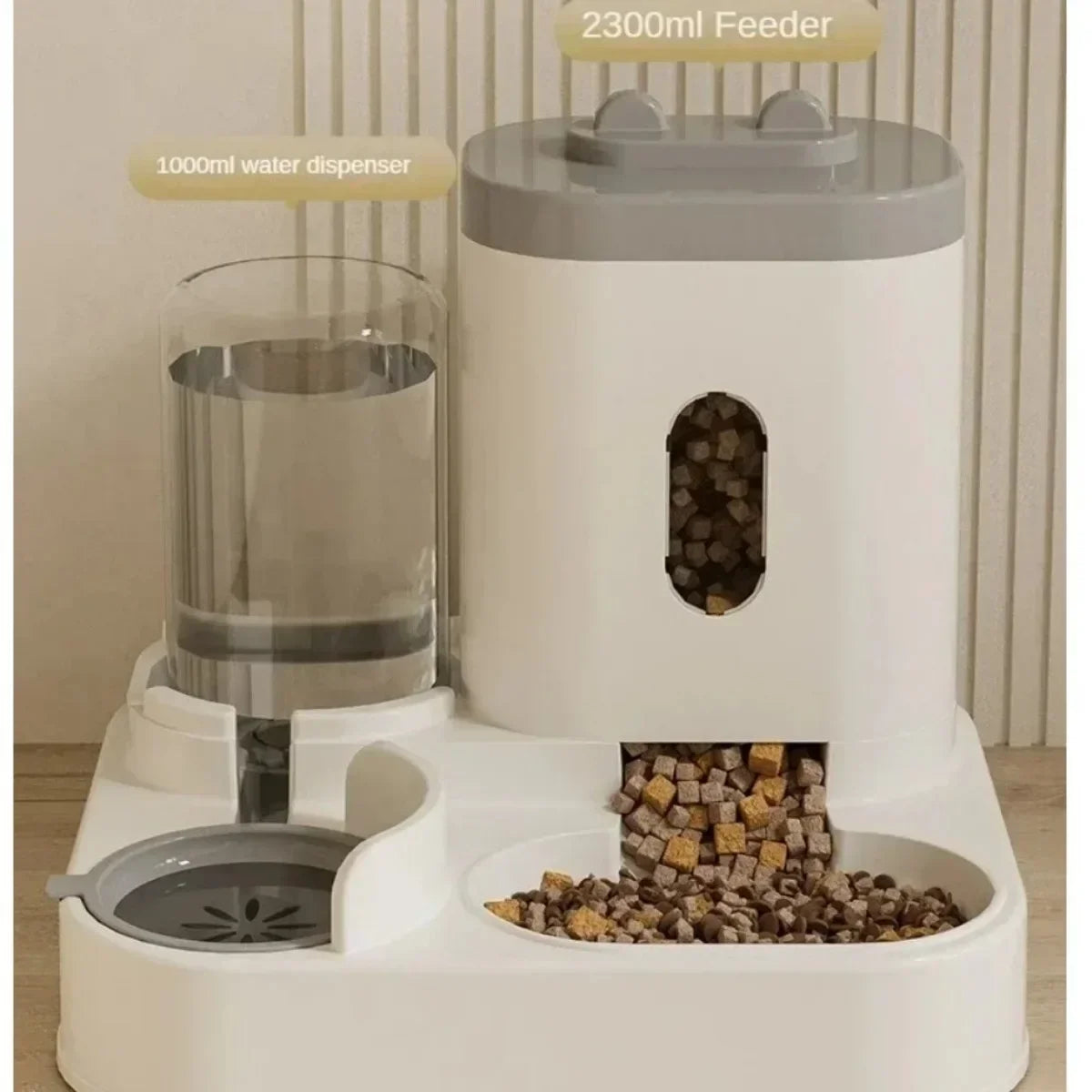 FeedFlow™ – Automatic Feeder & Water Fountain for Pets