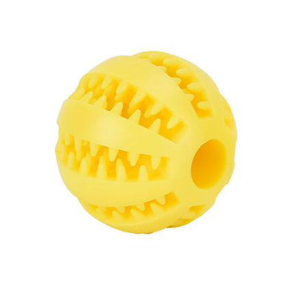 ChewBall™ – Interactive Treat & Cleaning Toy for Dogs