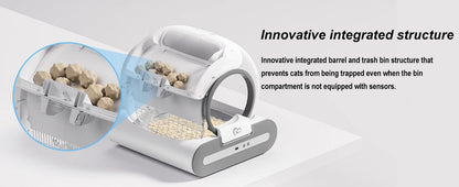 DOEL™ Automatic Self-Cleaning Cat Litter Box with App Control & Litter Mat