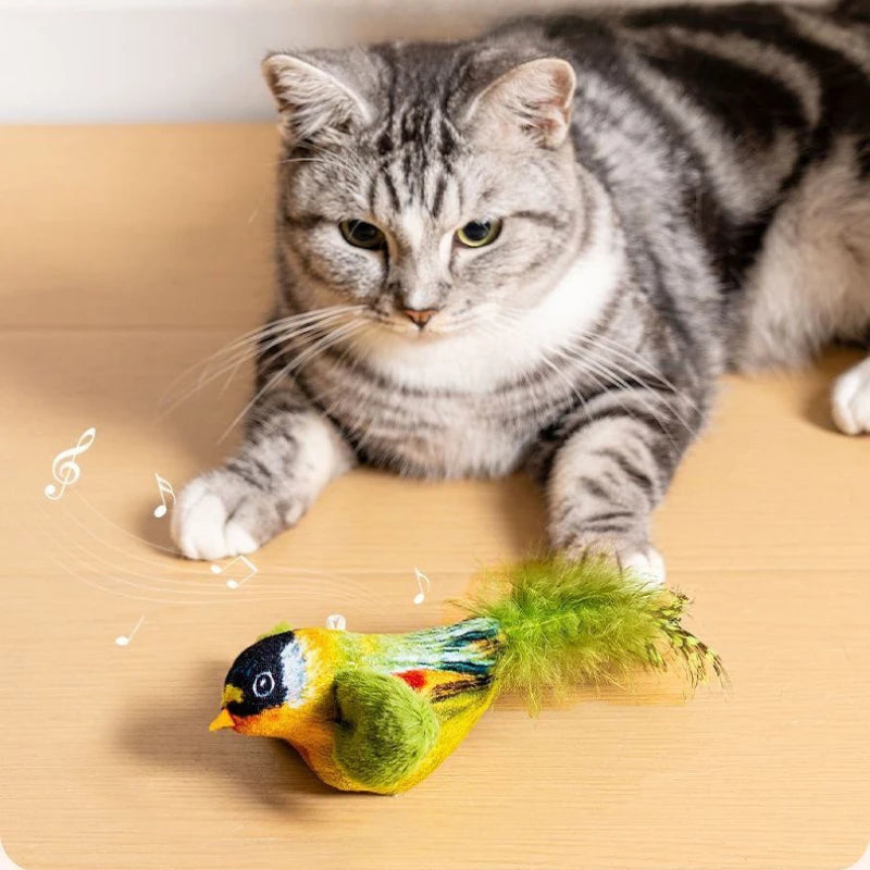 ChirpChase™ – Interactive Bird Toy for Cats