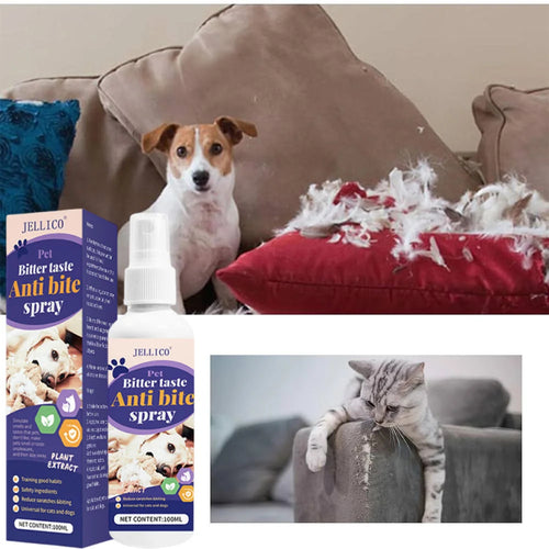 Anti-Scratch & Chew Repellent Spray for Cats and Dogs – Furniture Protector