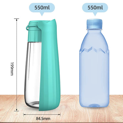 Portable Outdoor Pet Water Bottle for Dogs & Cats – Leak-Proof High Capacity Feeder