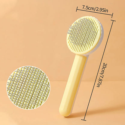 PawGroom™ – Stainless Steel Pet Brush & Comb