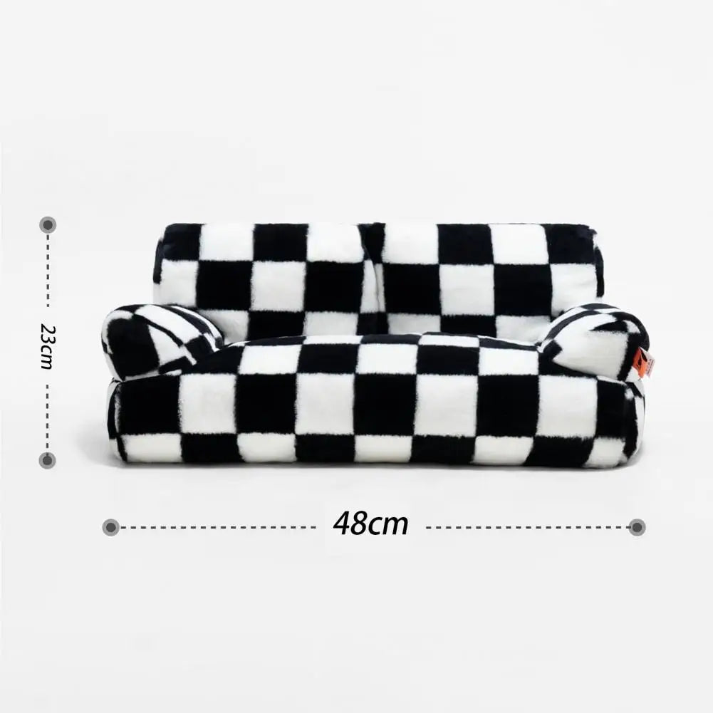 SnugglePaw™ – Plush Pet Sofa Bed