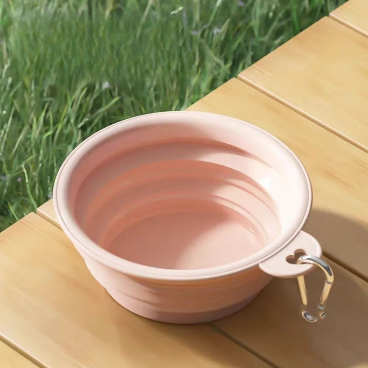 PawFold™ – Collapsible Silicone Travel Bowls (2pcs)