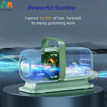 PawGroom Pro™ – 7-in-1 Pet Grooming Vacuum Kit