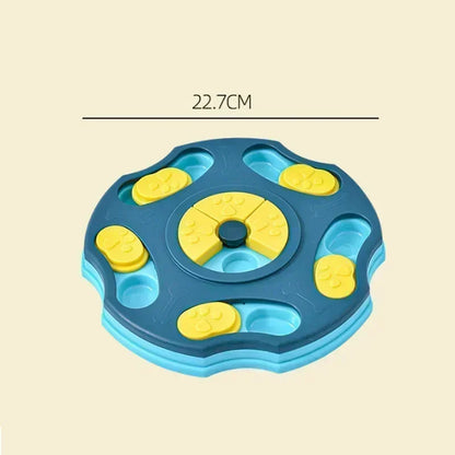 Interactive Dog Puzzle Feeder – Slow Eating & IQ Training Bowl for Dogs and Cats