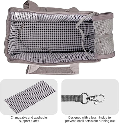 Maxetodo Small Pet Carrier for Cats & Dogs – Portable Travel Bag