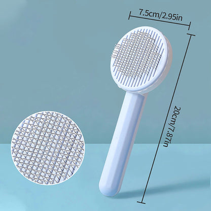 PawGroom™ – Stainless Steel Pet Brush & Comb