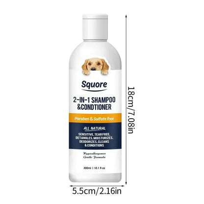 PawSilk™ – 2-in-1 Puppy Shampoo & Conditioner