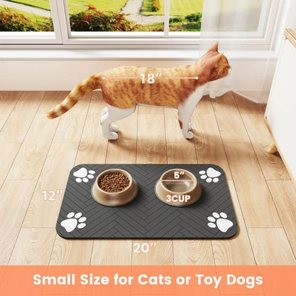 PawPlush™ – Waterproof Feeding Mat