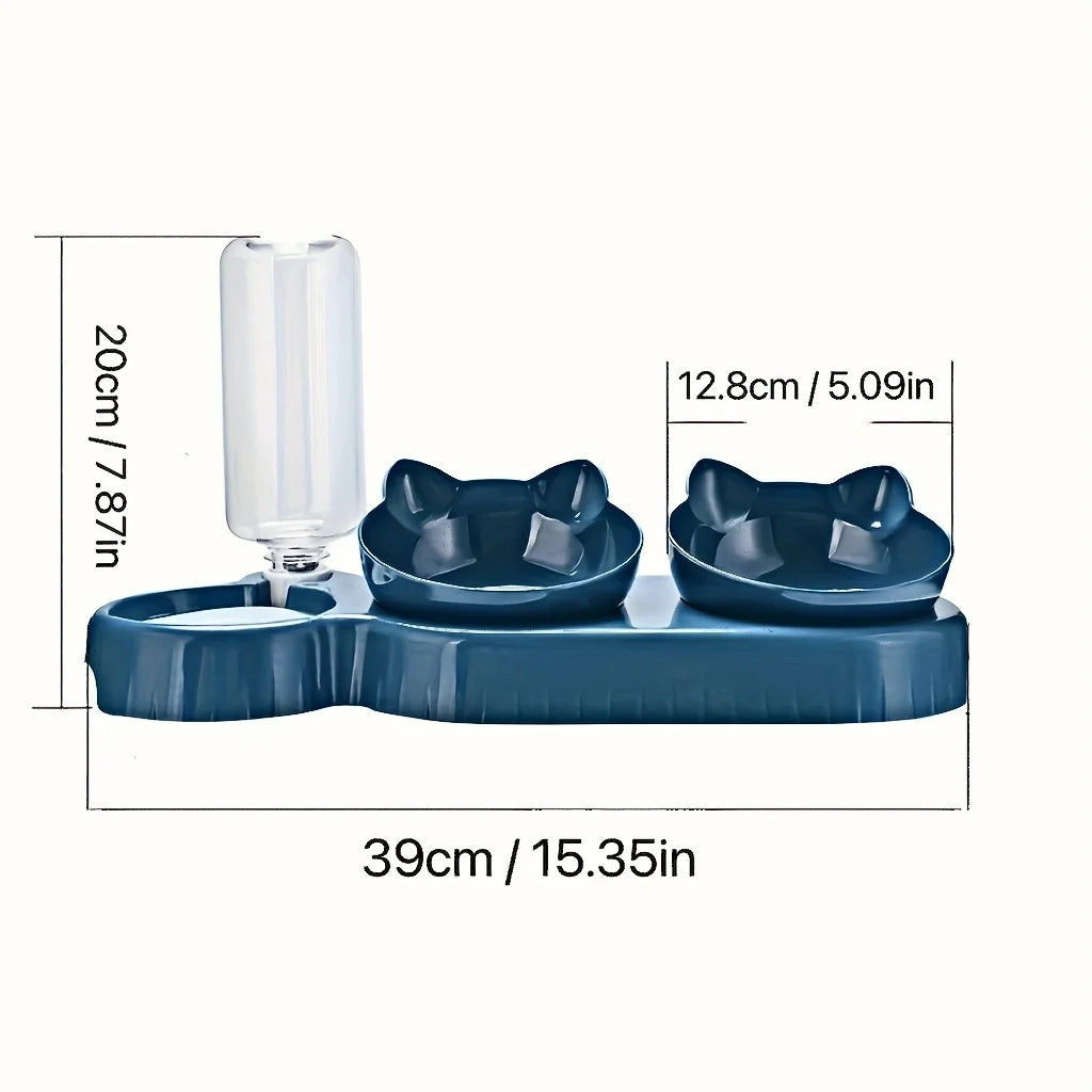 PawSip™ 3-in-1 Pet Feeder