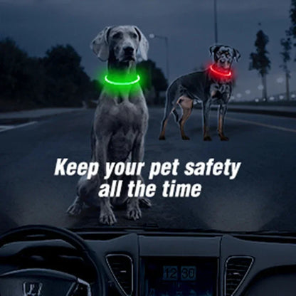 GlowPaw™ –  Rechargeable LED Light Collar