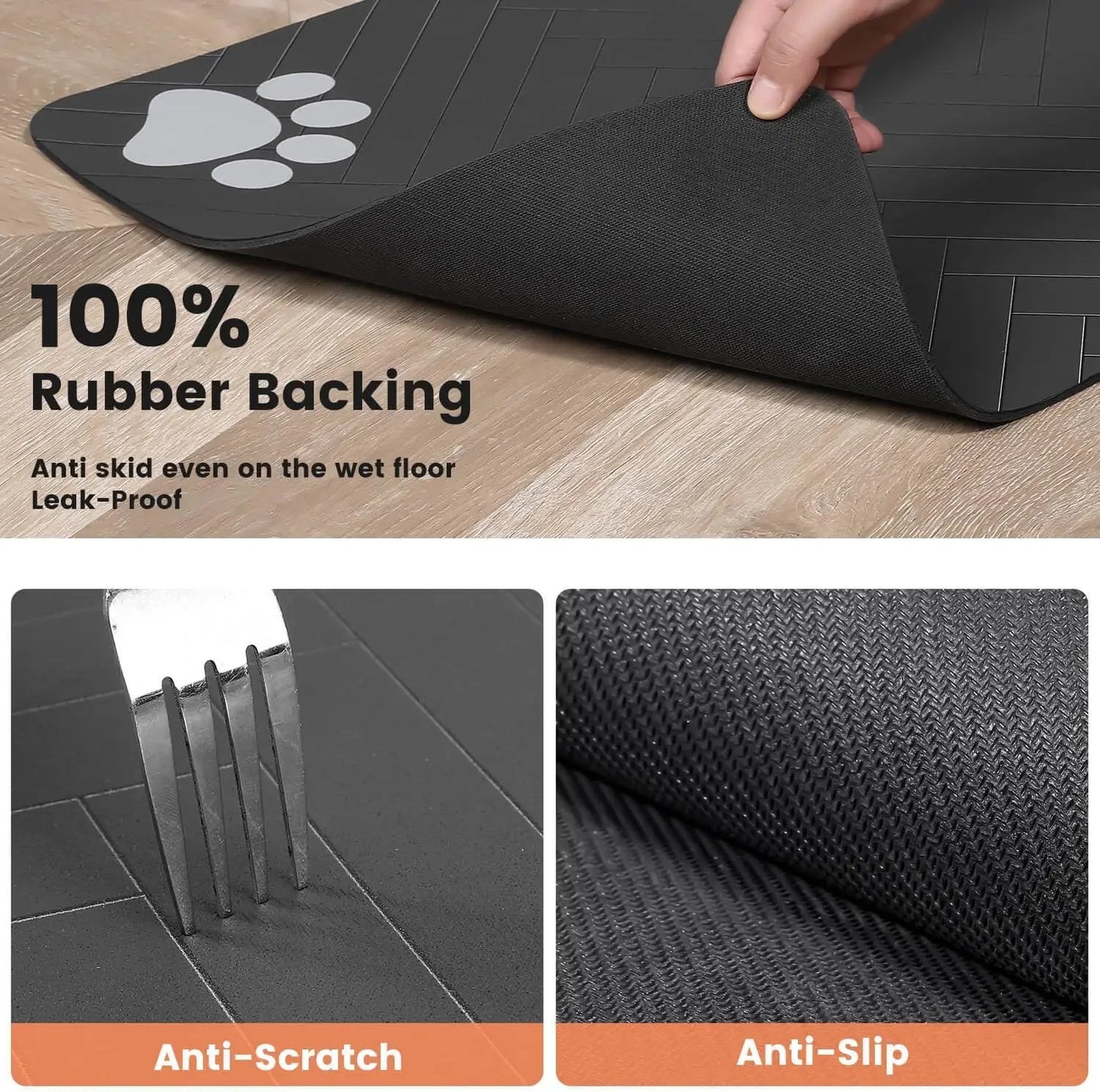 PawPlush™ – Waterproof Feeding Mat