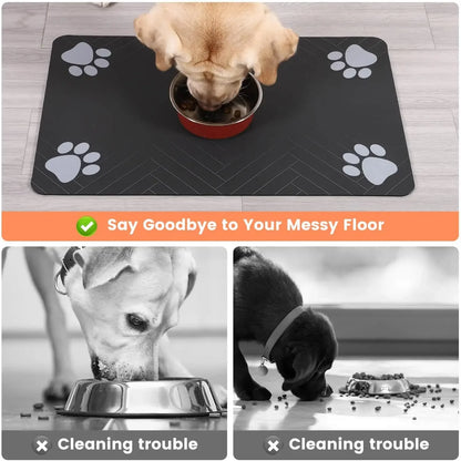 PawPlush™ – Waterproof Feeding Mat