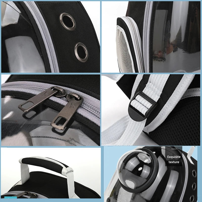 CosmoPaws™ – Breathable Space Backpack