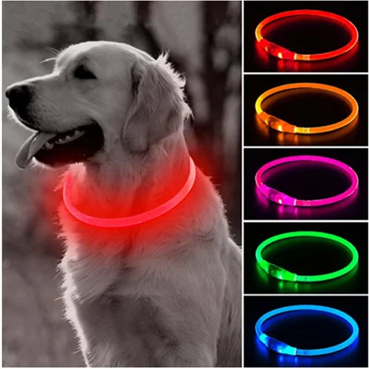 GlowPaw™ –  Rechargeable LED Light Collar